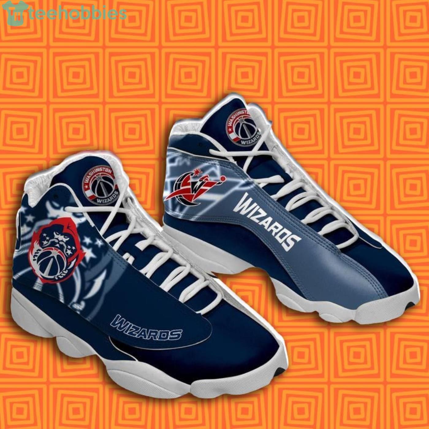 Washington Wizards Air Jordan 13 Sneaker Shoes image Washington Wizards Air Jordan 13 Sneaker Shoes Product Photo 2