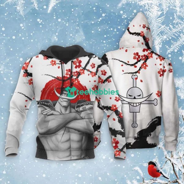 Whitebeard Pirates All Over Printed 3D Shirt Custom Japan Style One Piece Anime Fans Product Photo 3