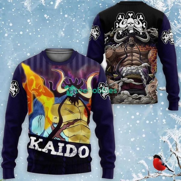 Yonko Kaido All Over Printed 3D Shirt One Piece Anime Fans Product Photo 2