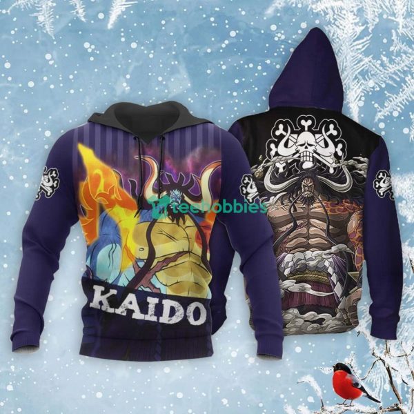 Yonko Kaido All Over Printed 3D Shirt One Piece Anime Fans Product Photo 3
