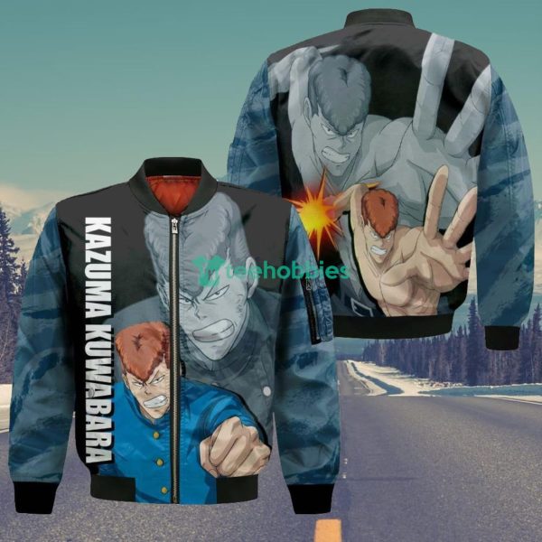 Yu Yu Hakusho Kazuma Kuwabara All Over Printed 3D Shirt Anime Fans Product Photo 4