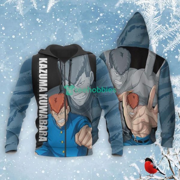 Yu Yu Hakusho Kazuma Kuwabara All Over Printed 3D Shirt Anime Fans Product Photo 1