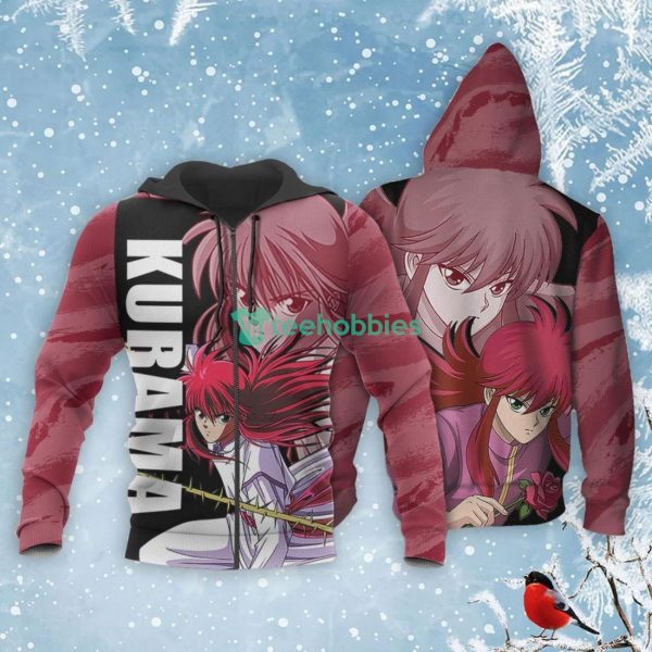 Yu Yu Hakusho Kurama All Over Printed 3D Shirt Anime Fans Product Photo 1