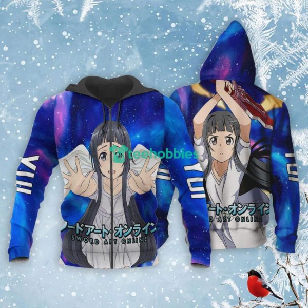 Yui All Over Printed 3D Shirt Sword Art Online Custom Anime Fans Product Photo 1