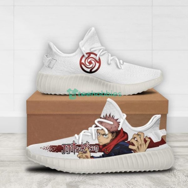 Yuji Itadori Custom Jujutsu Kaisen Anime Yeezy Shoes For Fans Product Photo 2