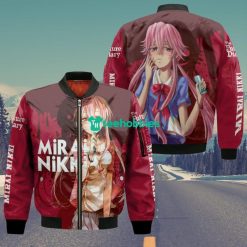 Yuno Gasai Future Diary Mirai Nikki All Over Printed 3D Shirt Anime Lover Product Photo 4