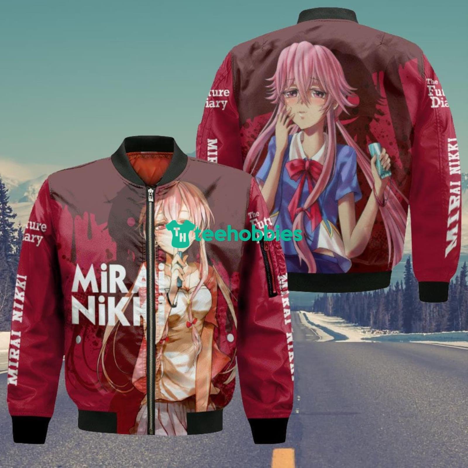 Yuno Gasai Future Diary Mirai Nikki All Over Printed 3D Shirt Anime Lover