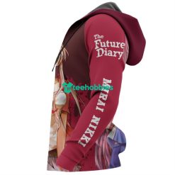 Yuno Gasai Future Diary Mirai Nikki All Over Printed 3D Shirt Anime Lover Product Photo 6