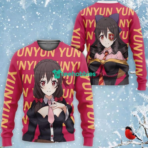 Yunyun All Over Printed 3D Shirt KonoSuba Custom Anime Product Photo 2