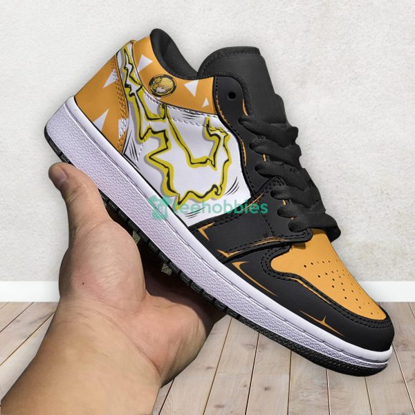 Zenitsu Agatsuma Demon Slayer Anime Air Jordan Low Top Shoesproduct photo 3