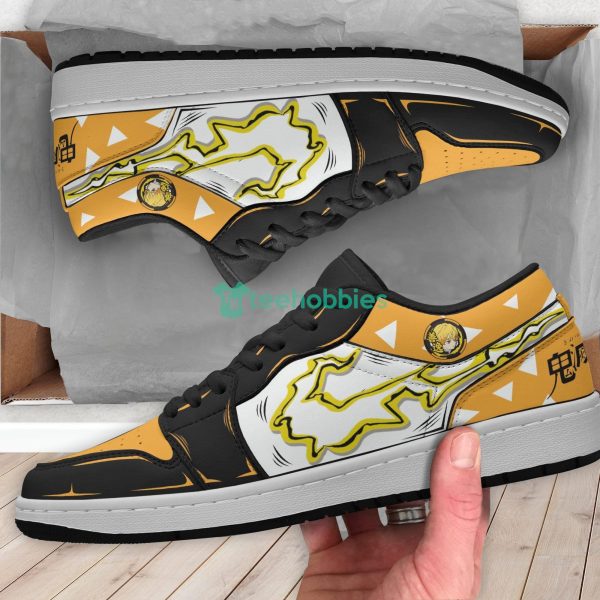 Zenitsu Agatsuma Demon Slayer Anime Air Jordan Low Top Shoesproduct photo 4