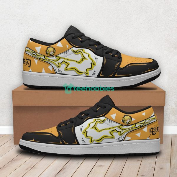 Zenitsu Agatsuma Demon Slayer Anime Air Jordan Low Top Shoesproduct photo 1