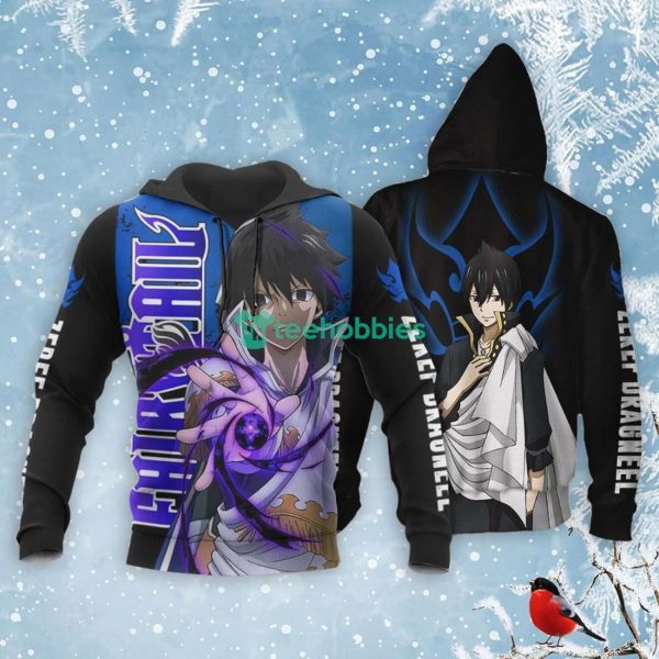 Zeref Dragneel All Over Printed 3D Shirt Fairy Tail Anime Fans Product Photo 3