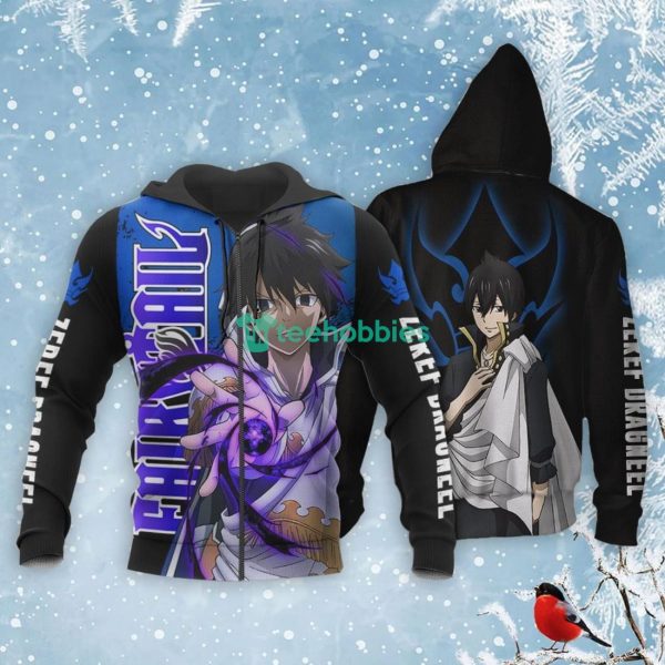 Zeref Dragneel All Over Printed 3D Shirt Fairy Tail Anime Fans Product Photo 1