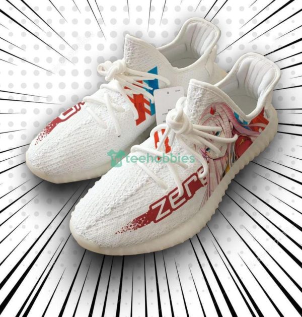 Zero Two Custom Darling In The Franxx Anime Yeezy Shoes For Fans Product Photo 1