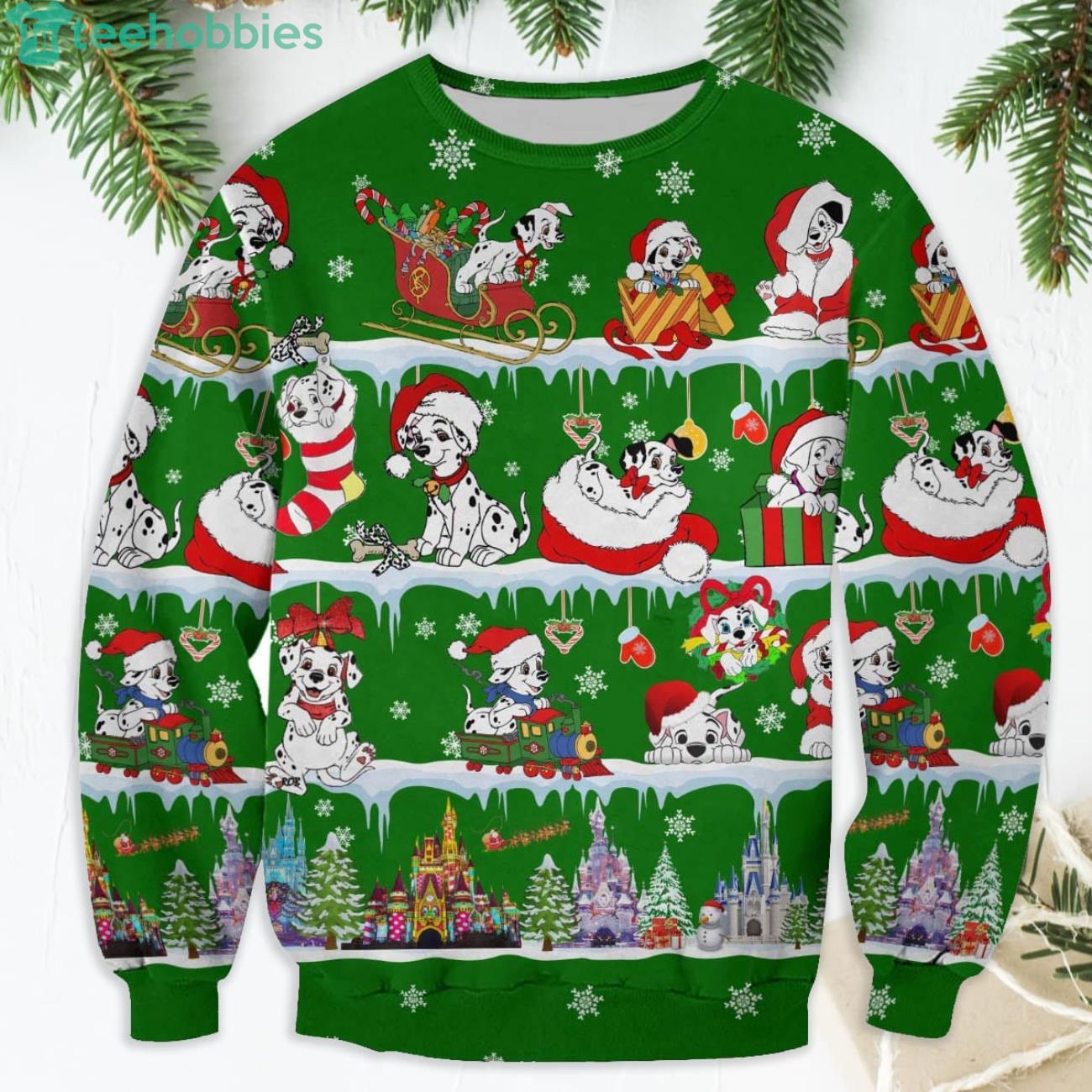 101 dalmatians christmas sweater