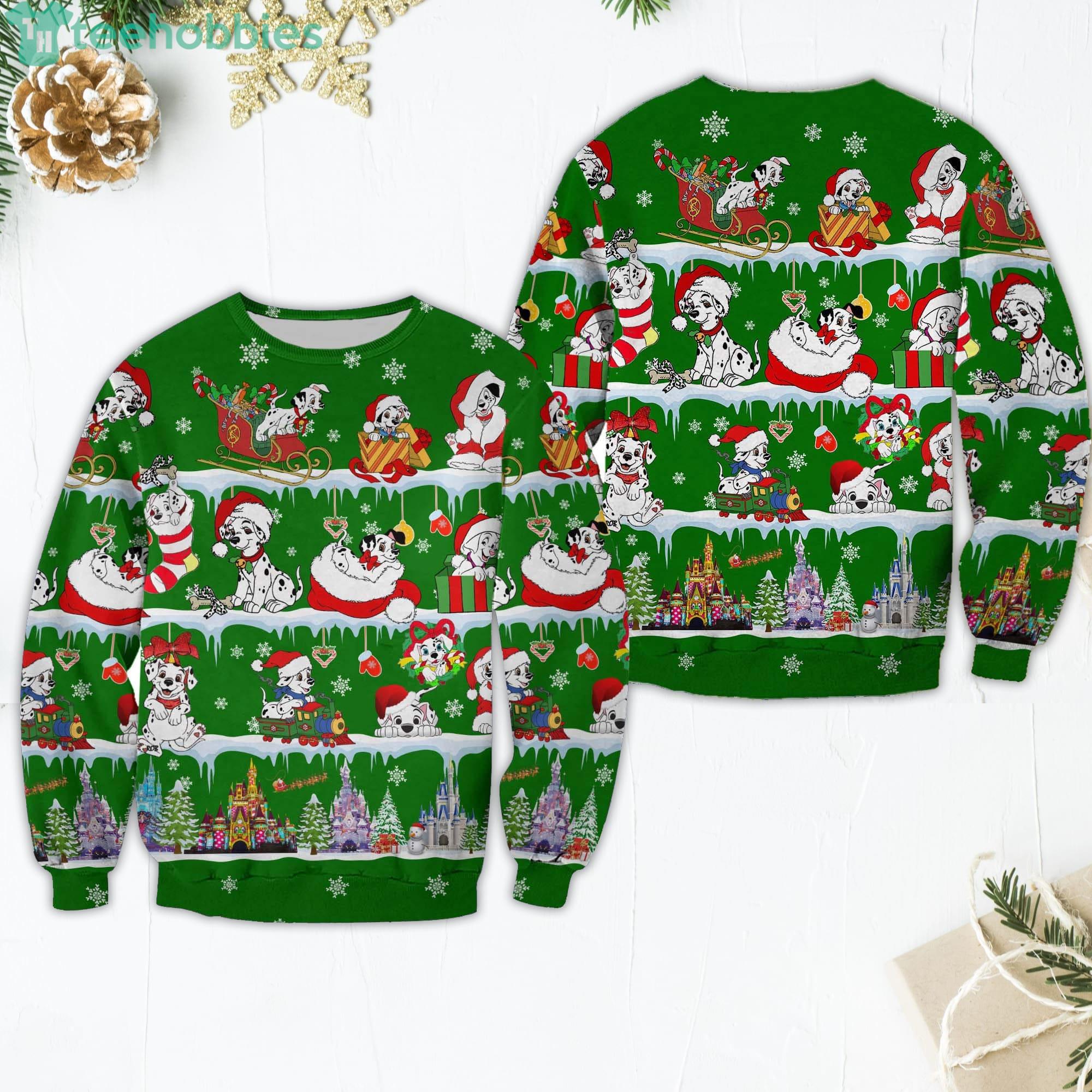 101 dalmatians christmas sweater