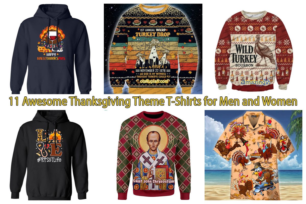 11 Awesome Thanksgiving Theme T-Shirts for Men and Women