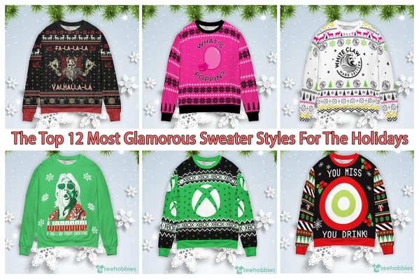 The Top 12 Most Glamorous Sweater Styles For The Holidays