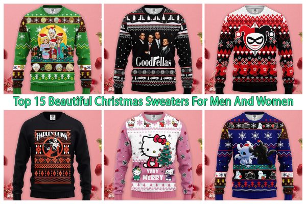 Top 15 Beautiful Christmas Sweaters For Men And Women