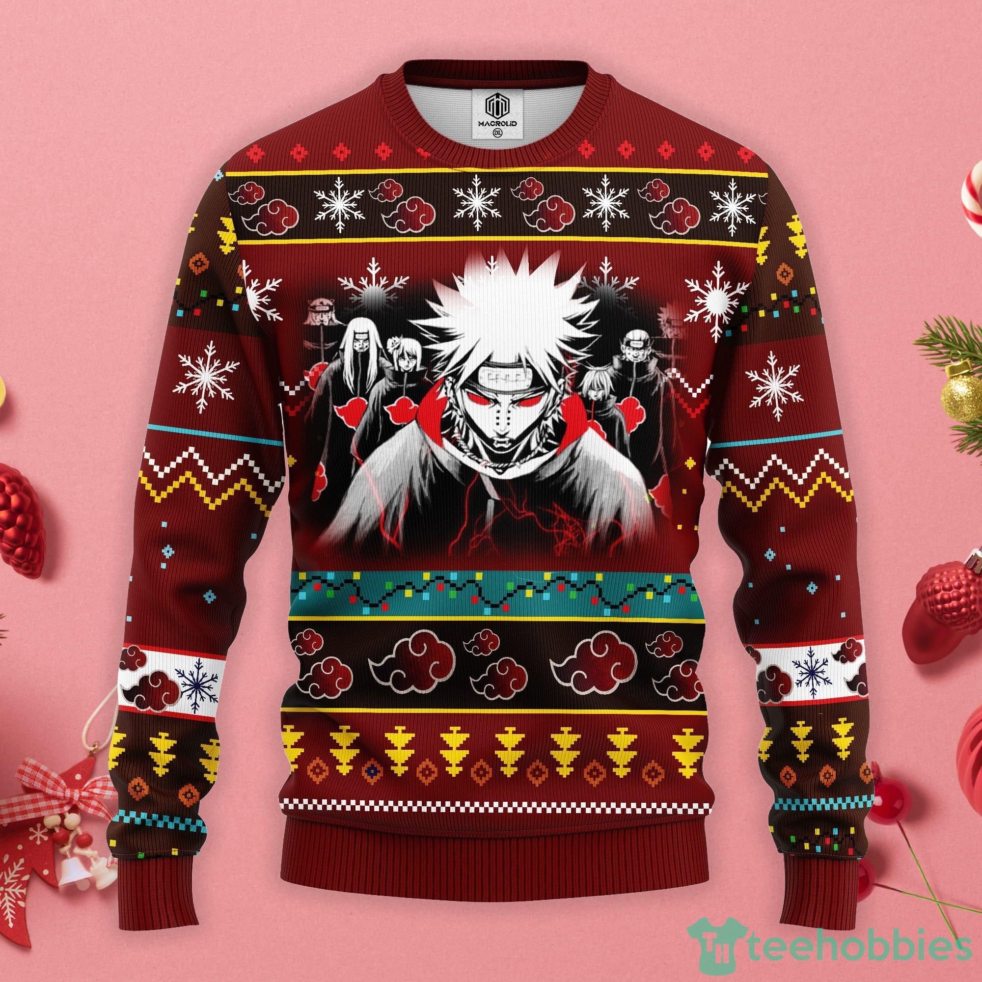 Akatsuki Members Christmas Gift Ugly Christmas Sweater Product Photo 1