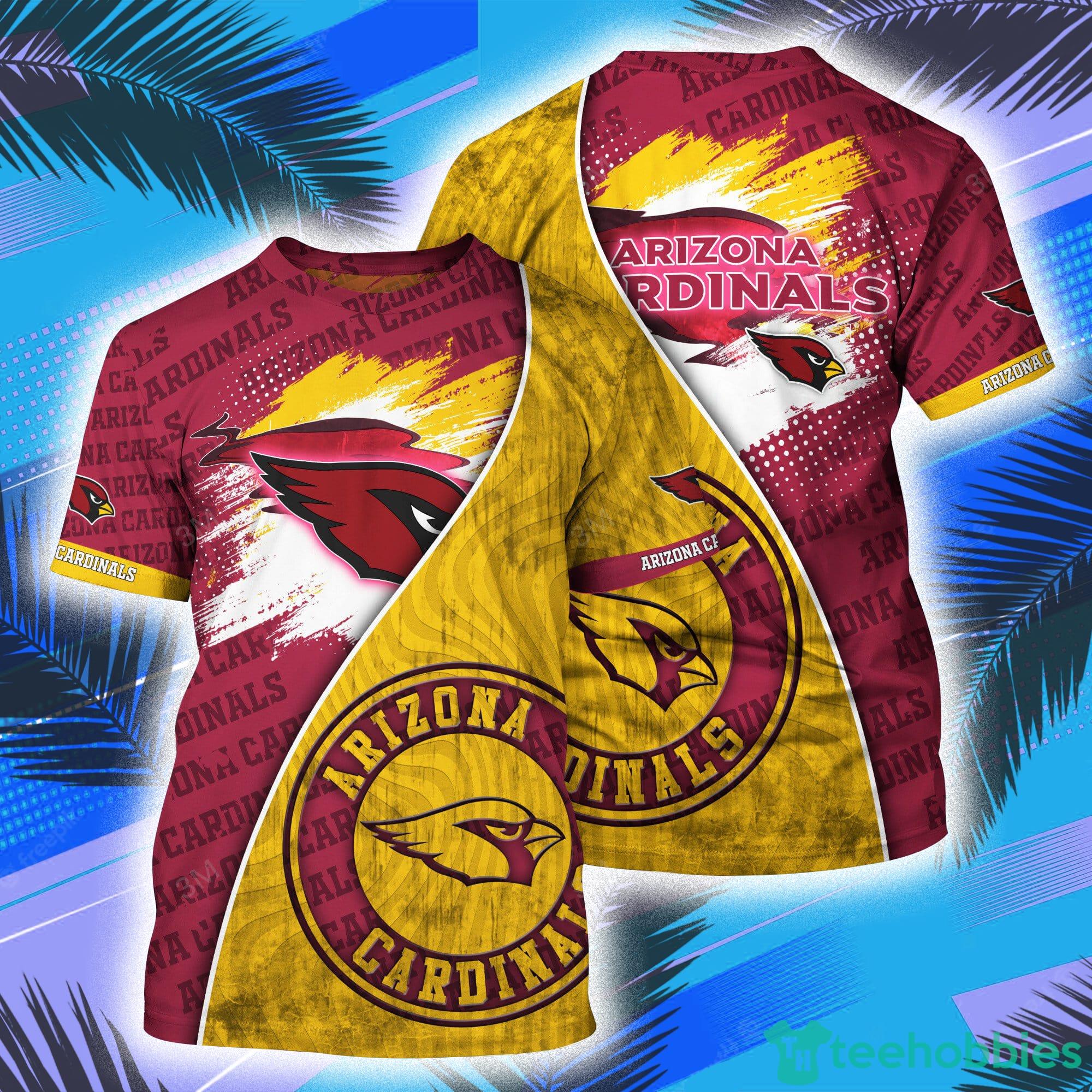 Arizona Cardinals NFL All Over Print 3D T-Shirt Product Photo 1