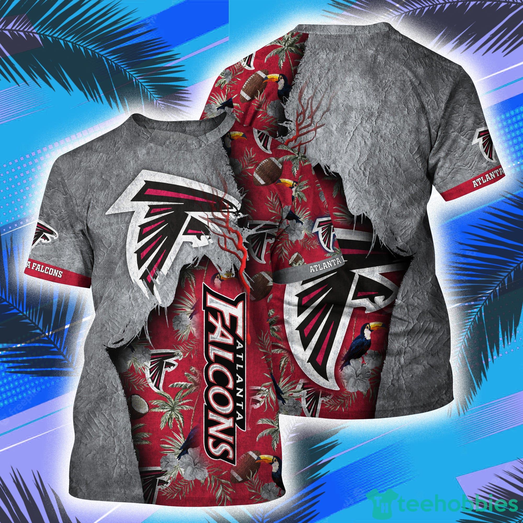 Atlanta Falcons NFL All Over Print 3D T-Shirt Product Photo 1