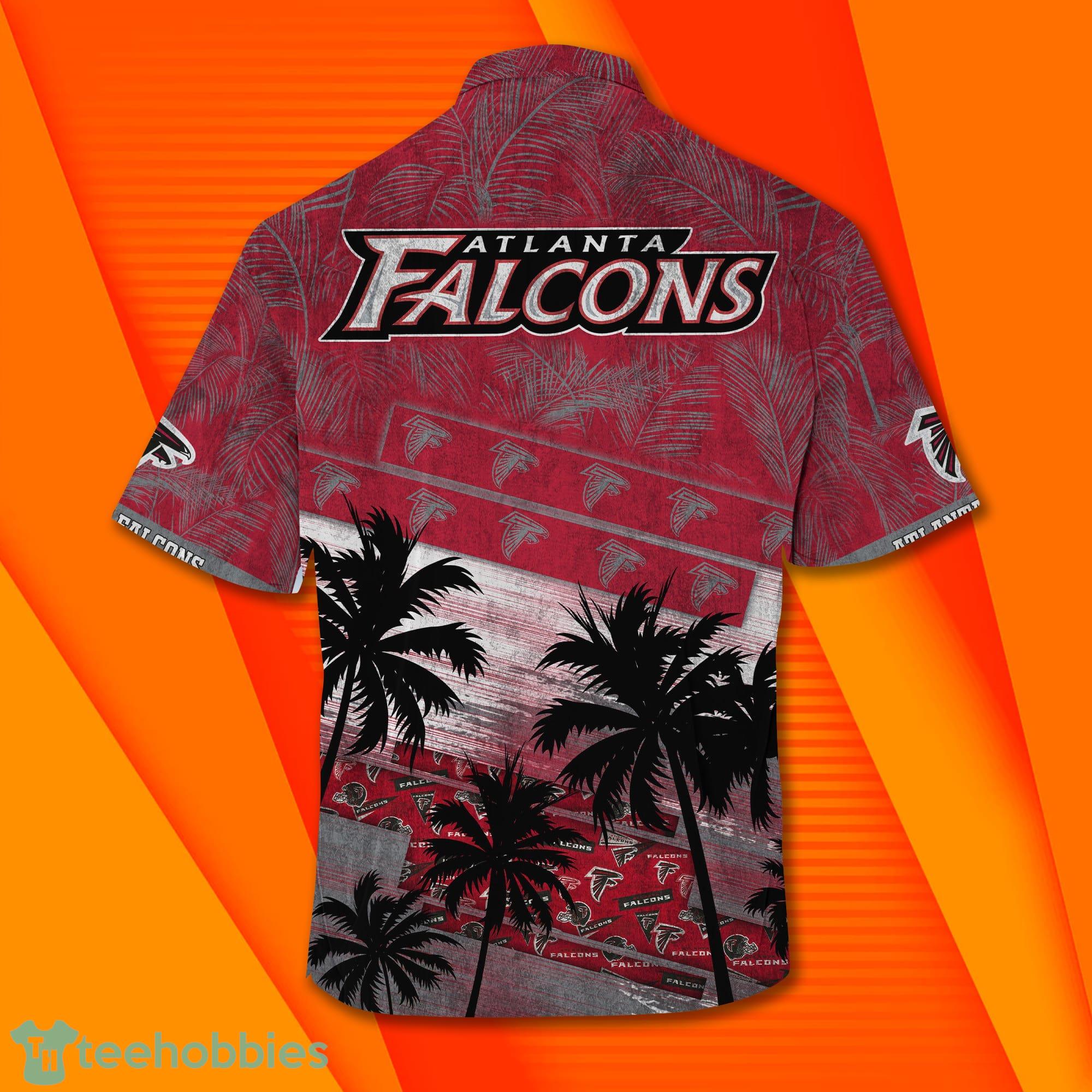 Atlanta Falcons NFL And Tropical Pattern Combo Summer Hawaiian Shirt And Pants image Atlanta Falcons NFL And Tropical Pattern Combo Summer Hawaiian Shirt And Pants Product Photo 3