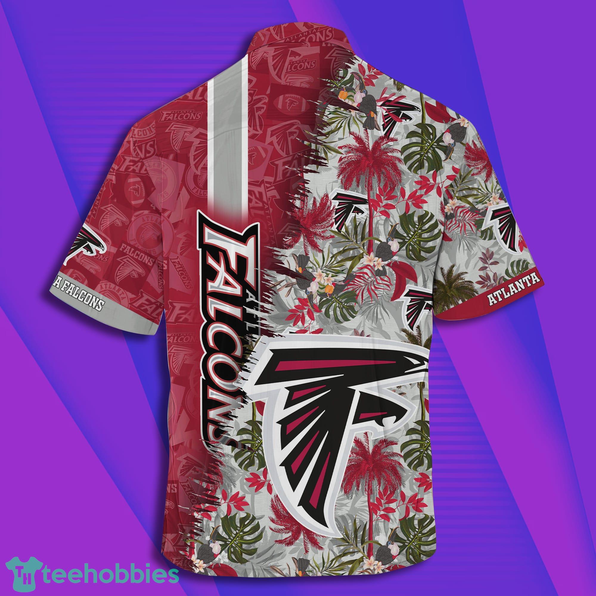 Atlanta Falcons NFL Logo Combo Hawaiian Shirt And Short Summer For