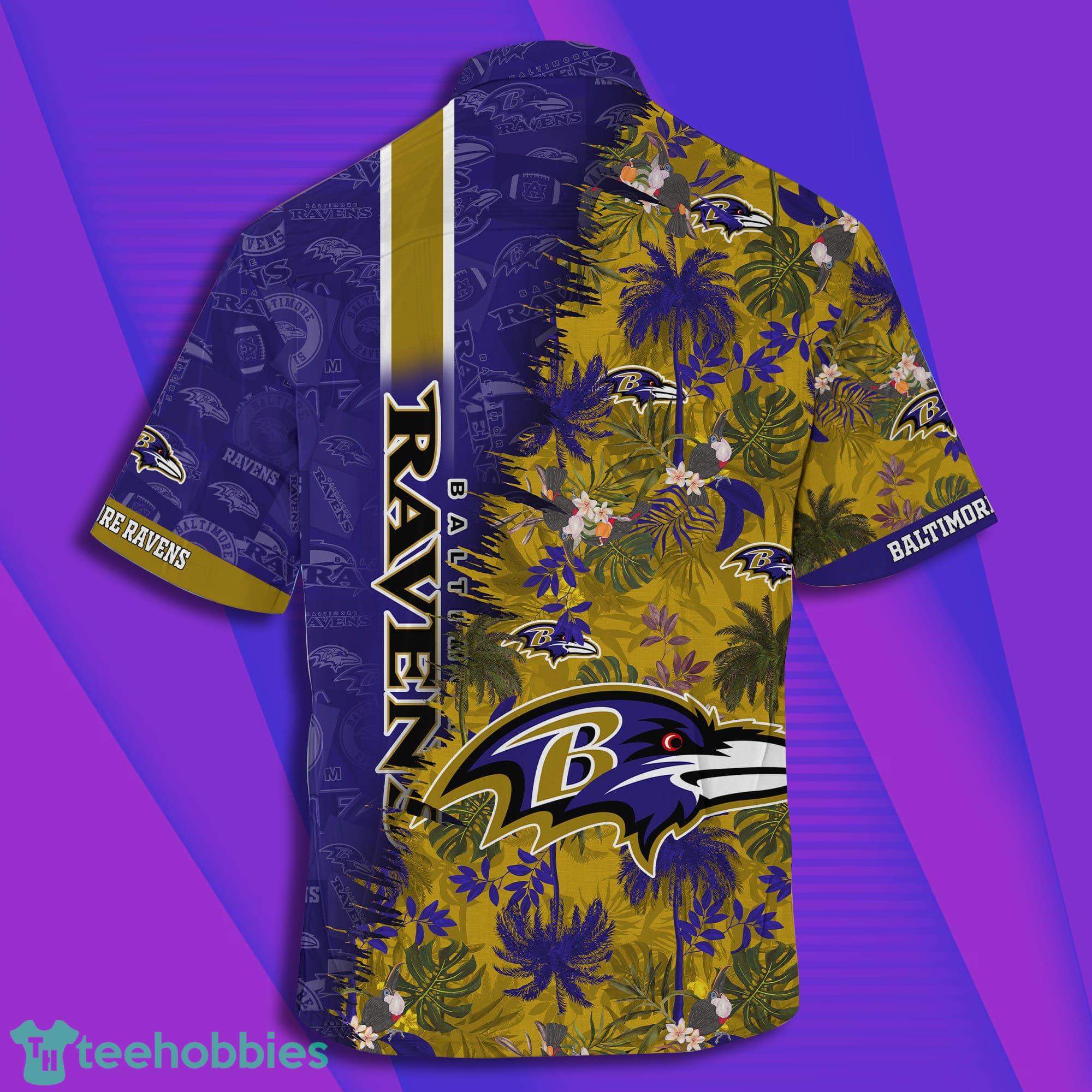 Baltimore Ravens Louis Vuitton LV NFL Custom Hawaiian Shirt - Tagotee