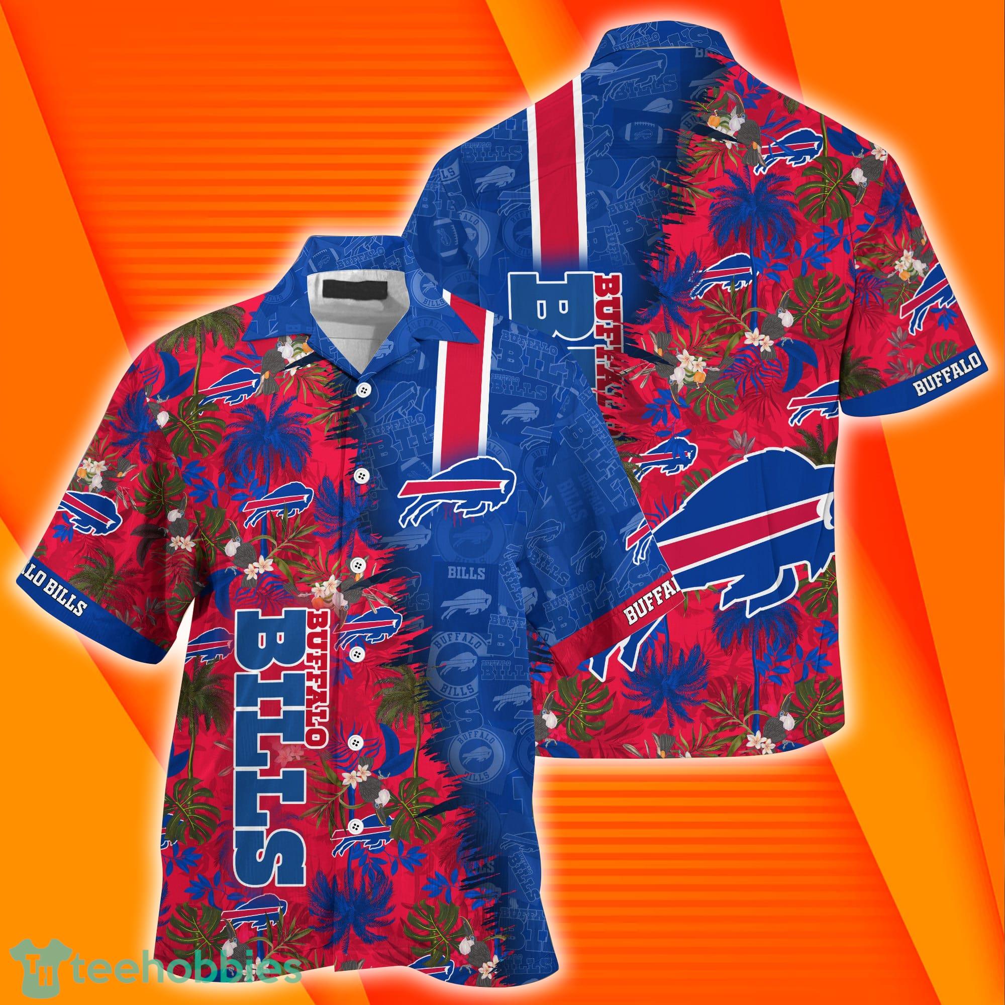 Buffalo Bills NFL Combo Summer Hawaiian Shirt And Pants Product Photo 1