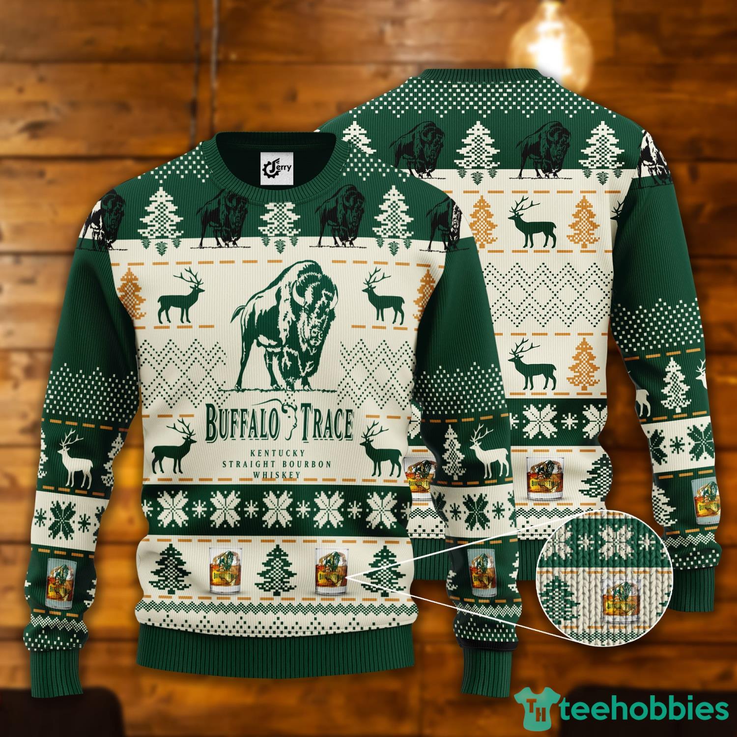 buffalo trace ugly sweater