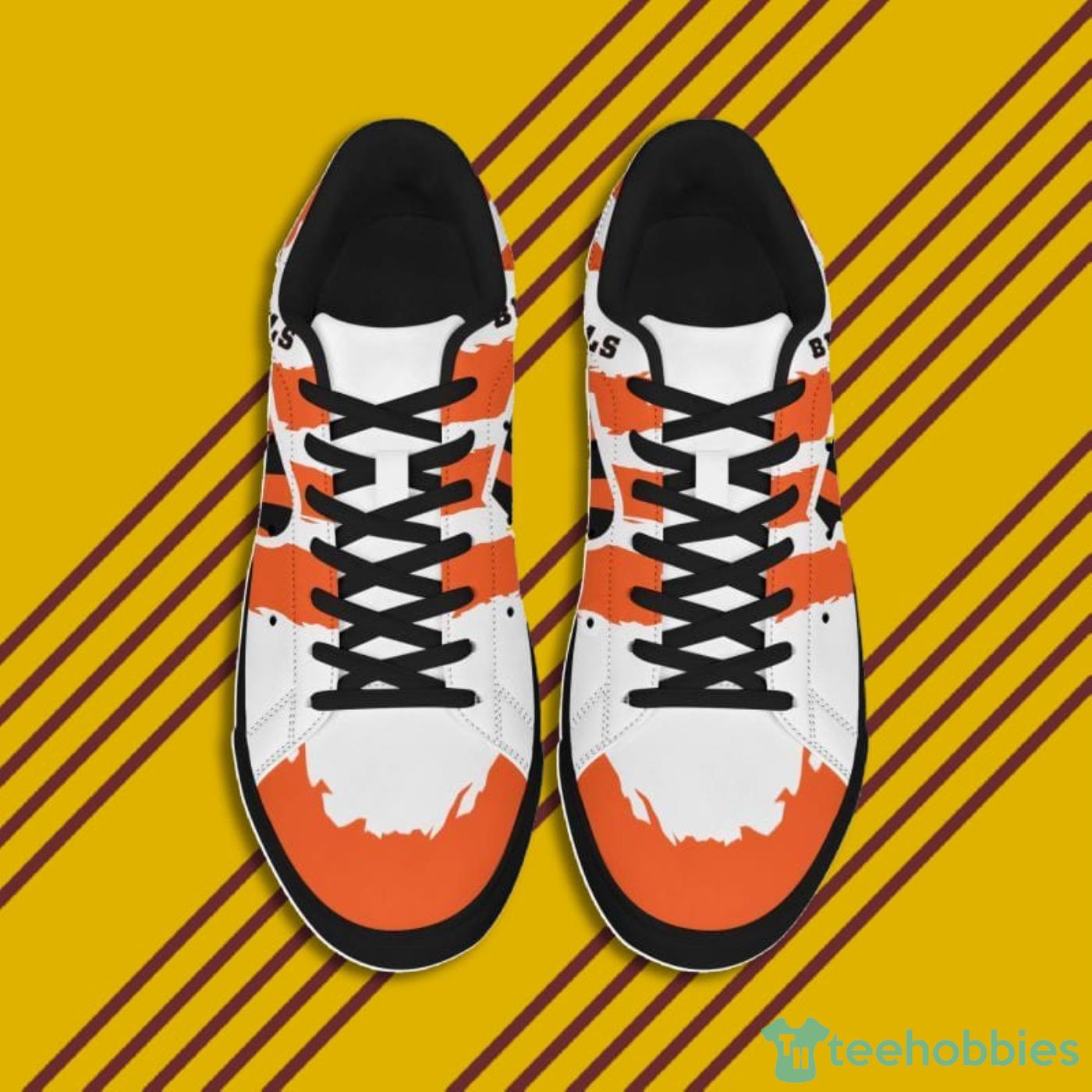 Cincinnati Bengals NFL Men And Women Running Sneakers Ultra Max Soul Shoes  - Freedomdesign