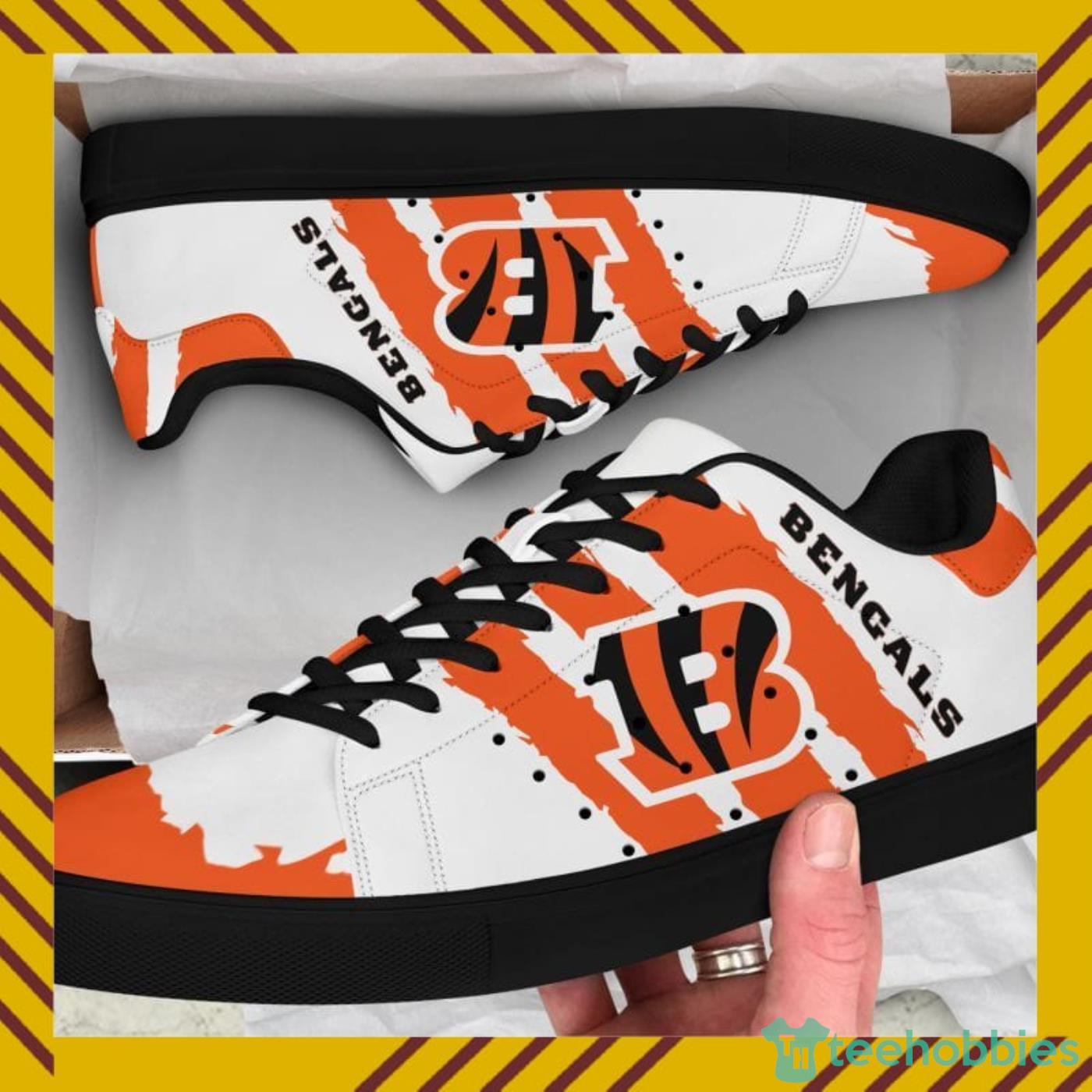 Cincinnati Bengals Air Jordan Hightop Shoes - Freedomdesign