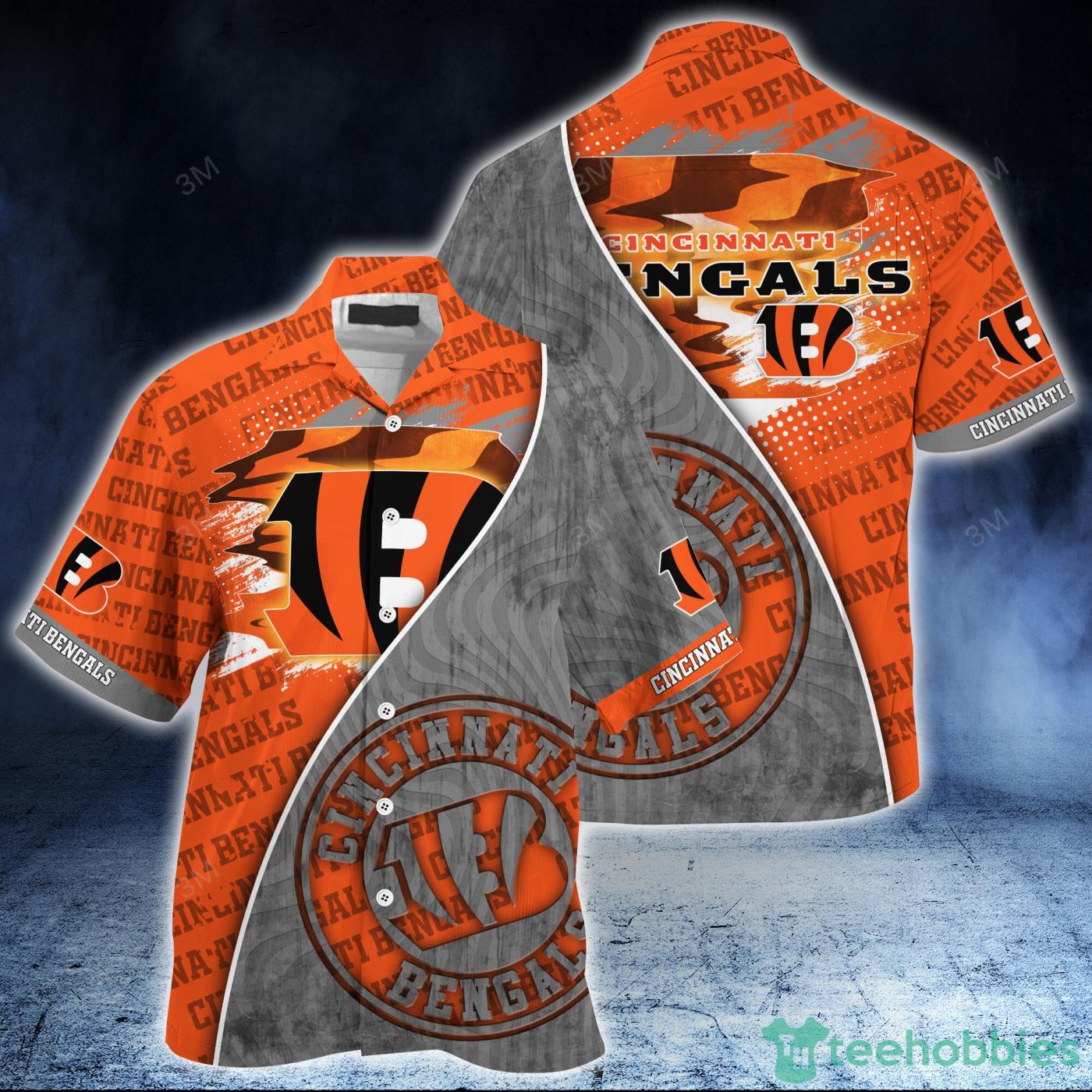 NFL Cincinnati Bengals Hawaiian Shirt Short For Fans 08