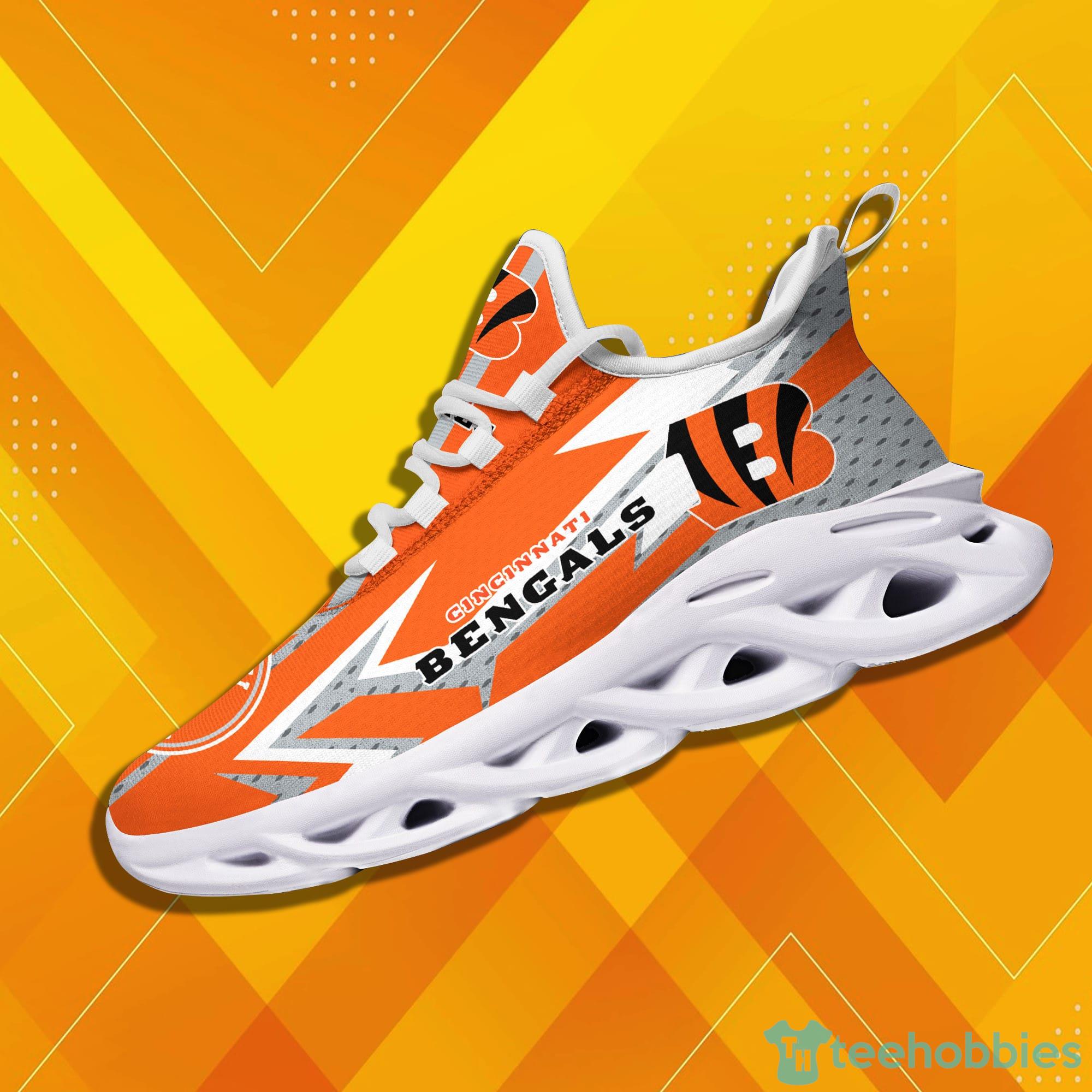 Cincinnati Bengals Who Dey Max Soul Shoes V07 On Sale - Tana Elegant