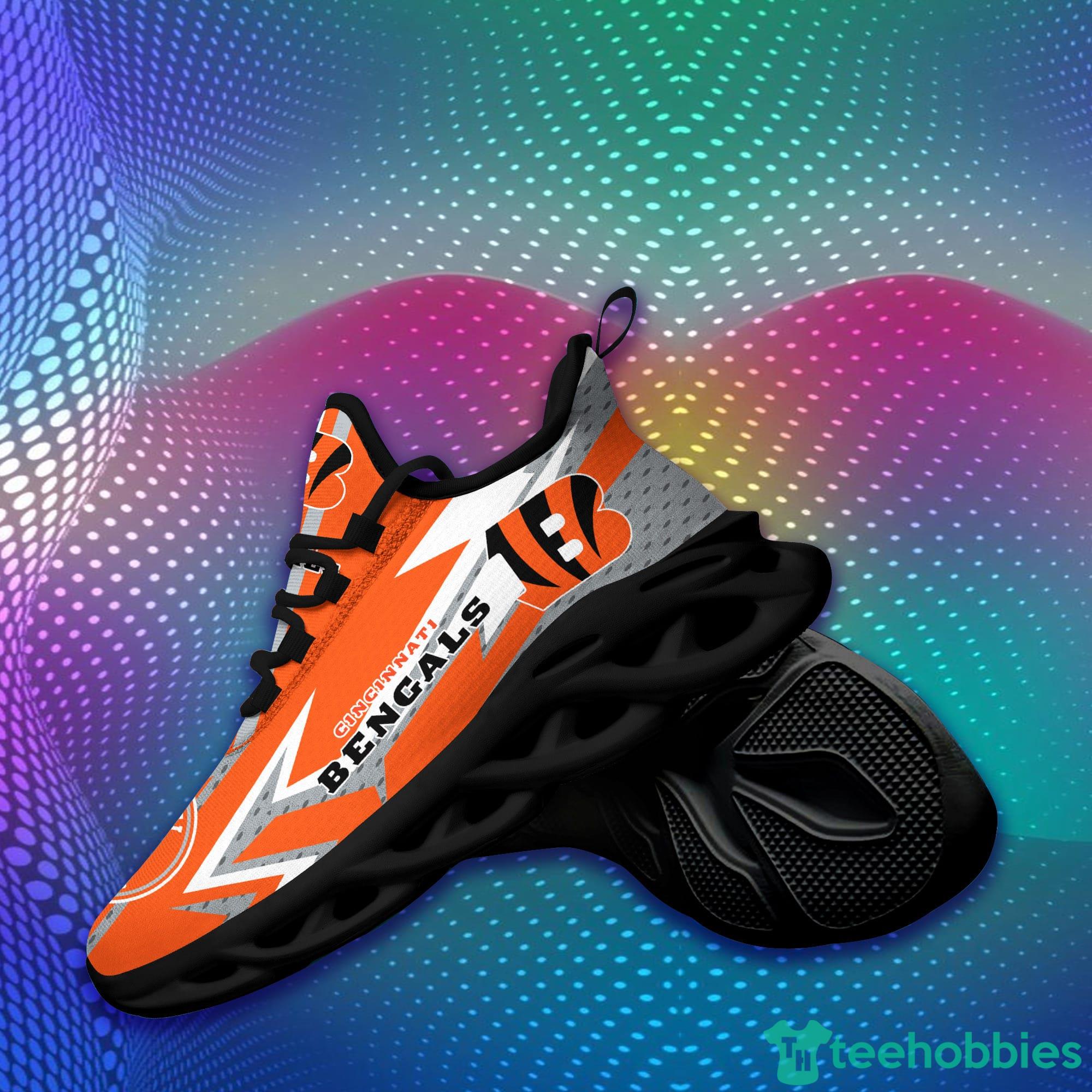 Cincinnati Bengals Max Soul Sneakers Custom Name Trending Sport Running  Shoes - Freedomdesign