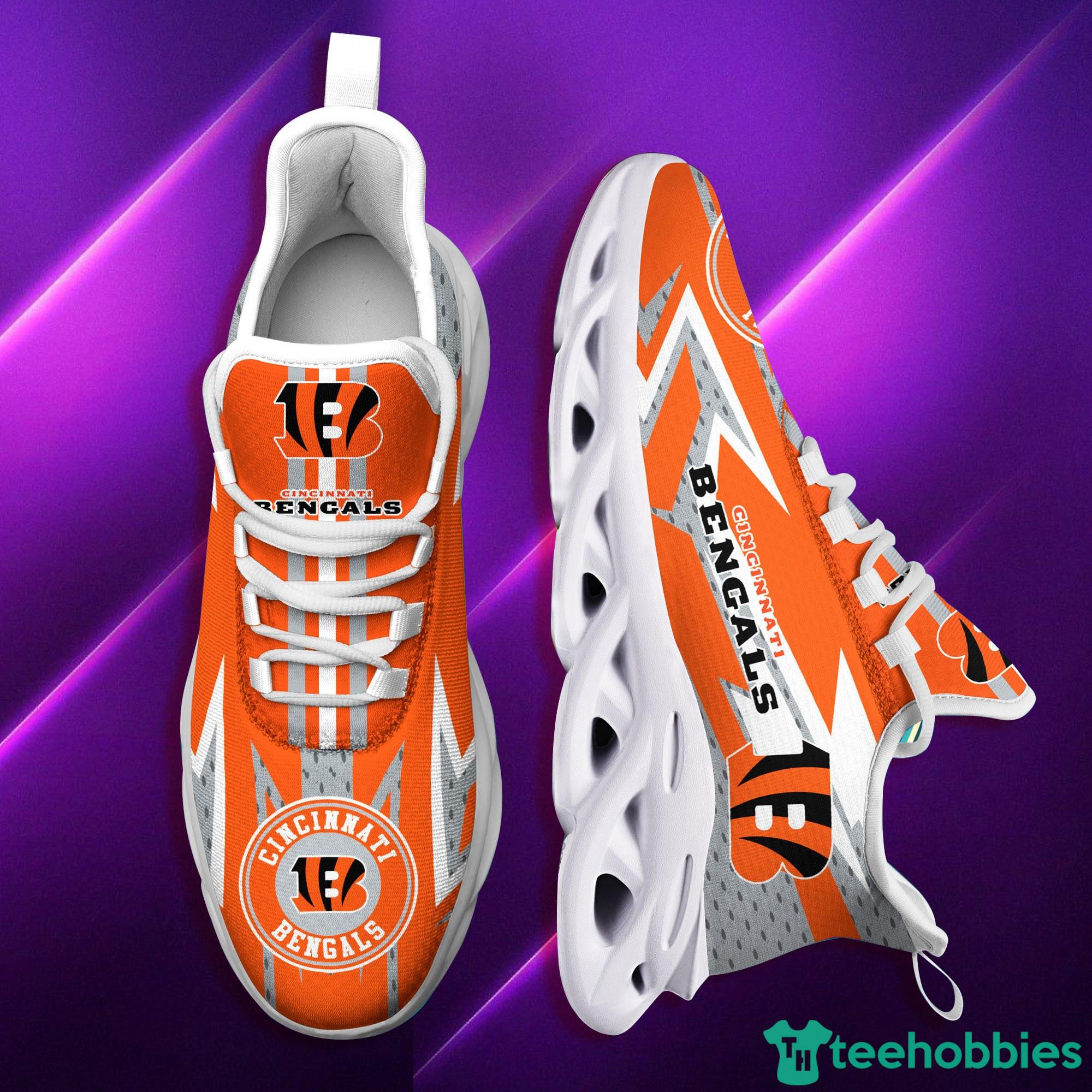 Cincinnati Bengals NFL Symbol Max Soul Sneakers Running Shoes Product Photo 1