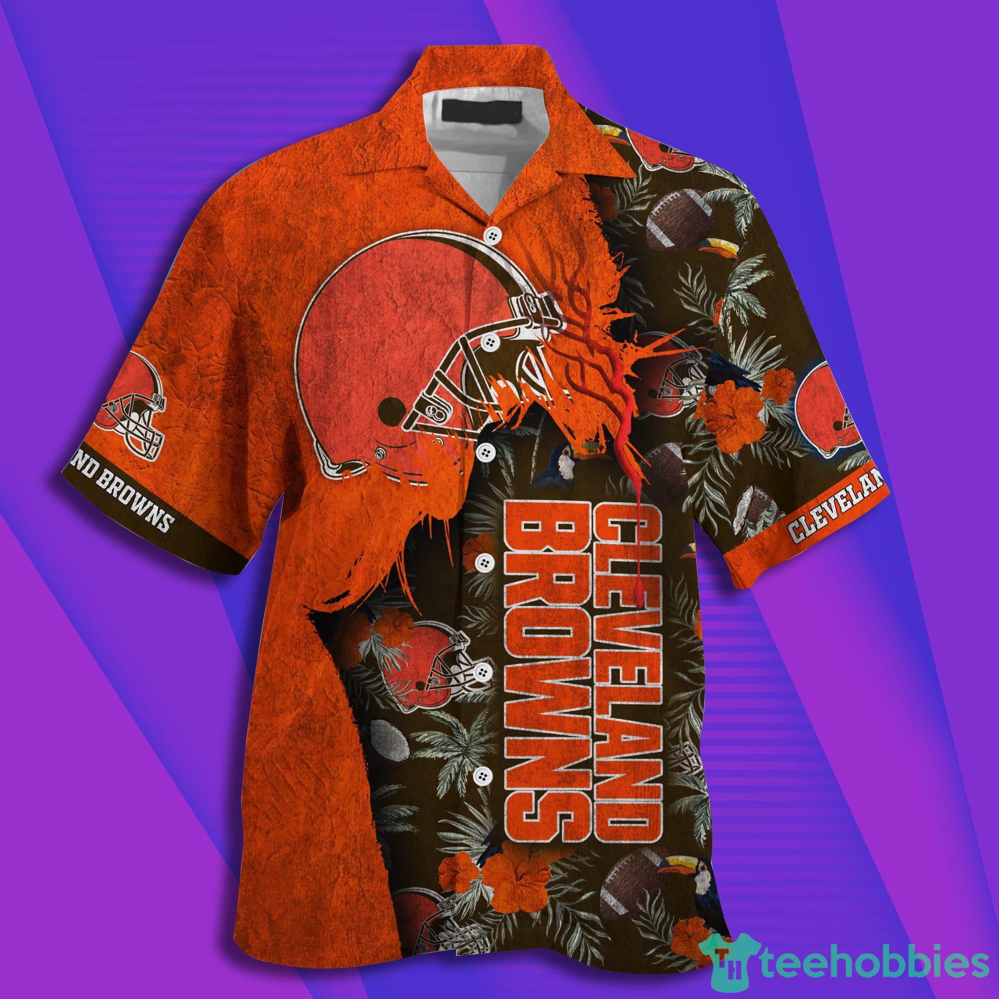 Cleveland Browns NFL Custom Name Hawaiian Shirt For Men And Women