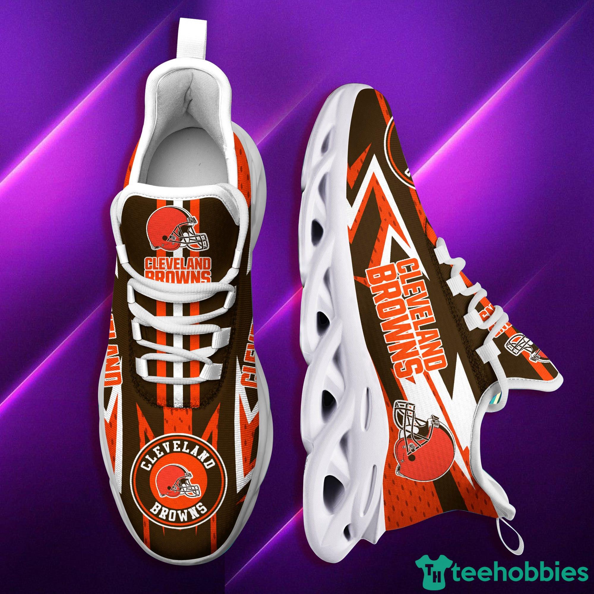 Cleveland Browns NFL Symbol Max Soul Sneakers Sport Shoes