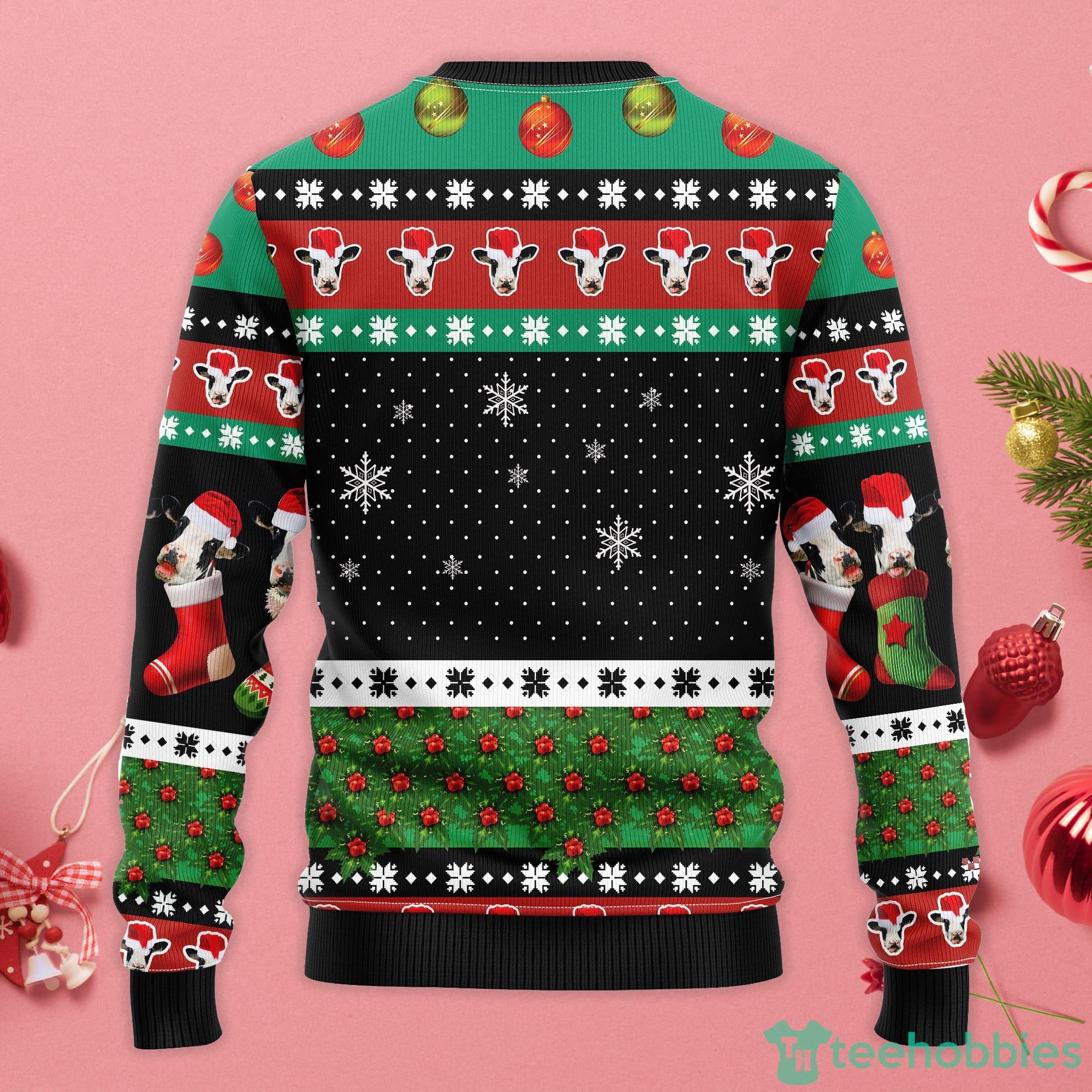 Baltimore Ravens Christmas Funny Santa Claus Pattern Ugly Christmas Sweater  Christmas Gift For Family - YesItCustom