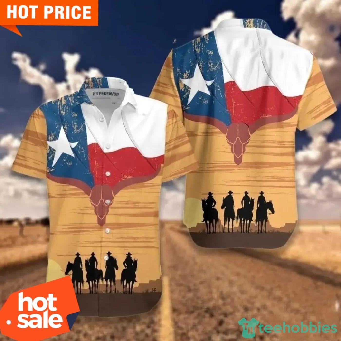 Cowboy Texas Flag Hawaiian Shirt Vintage Texas Cowboy Shirt For Men Product Photo 3 Cowboy Texas Flag Hawaiian Shirt Vintage Texas Cowboy Shirt For Men Product Photo 3