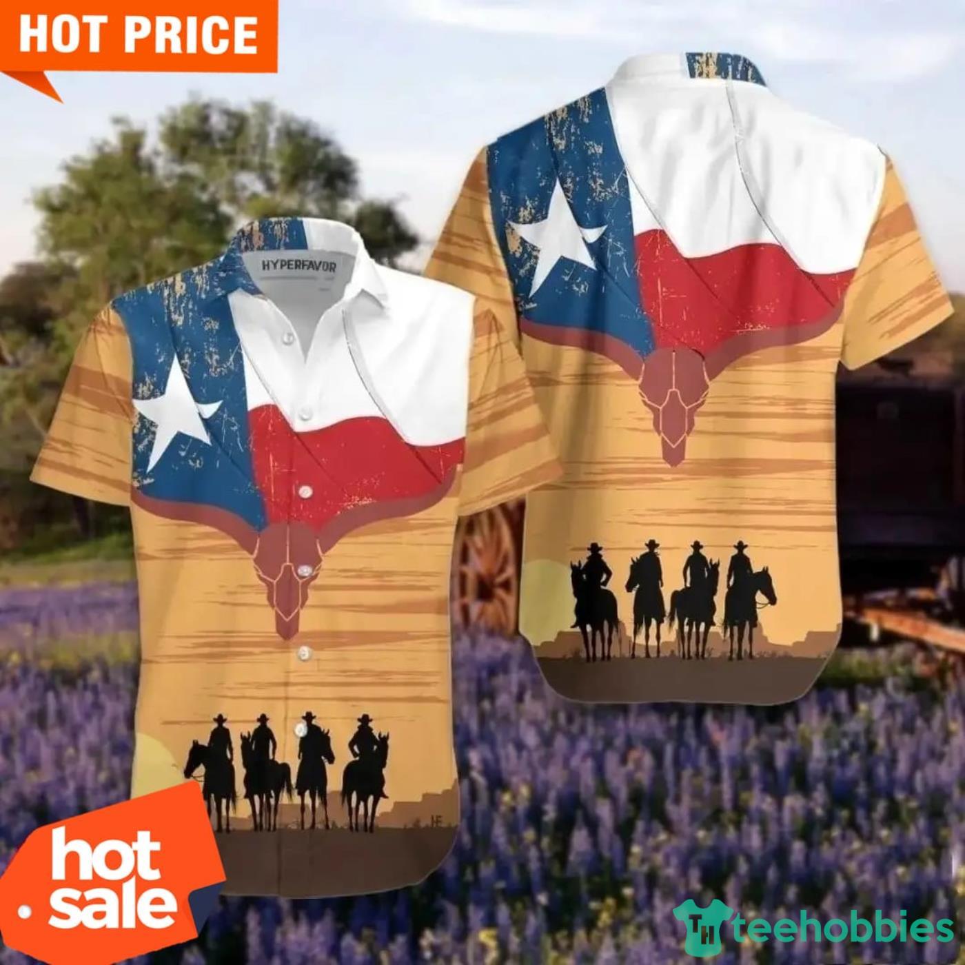 Cowboy Texas Flag Hawaiian Shirt Vintage Texas Cowboy Shirt For Men Product Photo 4 Cowboy Texas Flag Hawaiian Shirt Vintage Texas Cowboy Shirt For Men Product Photo 4