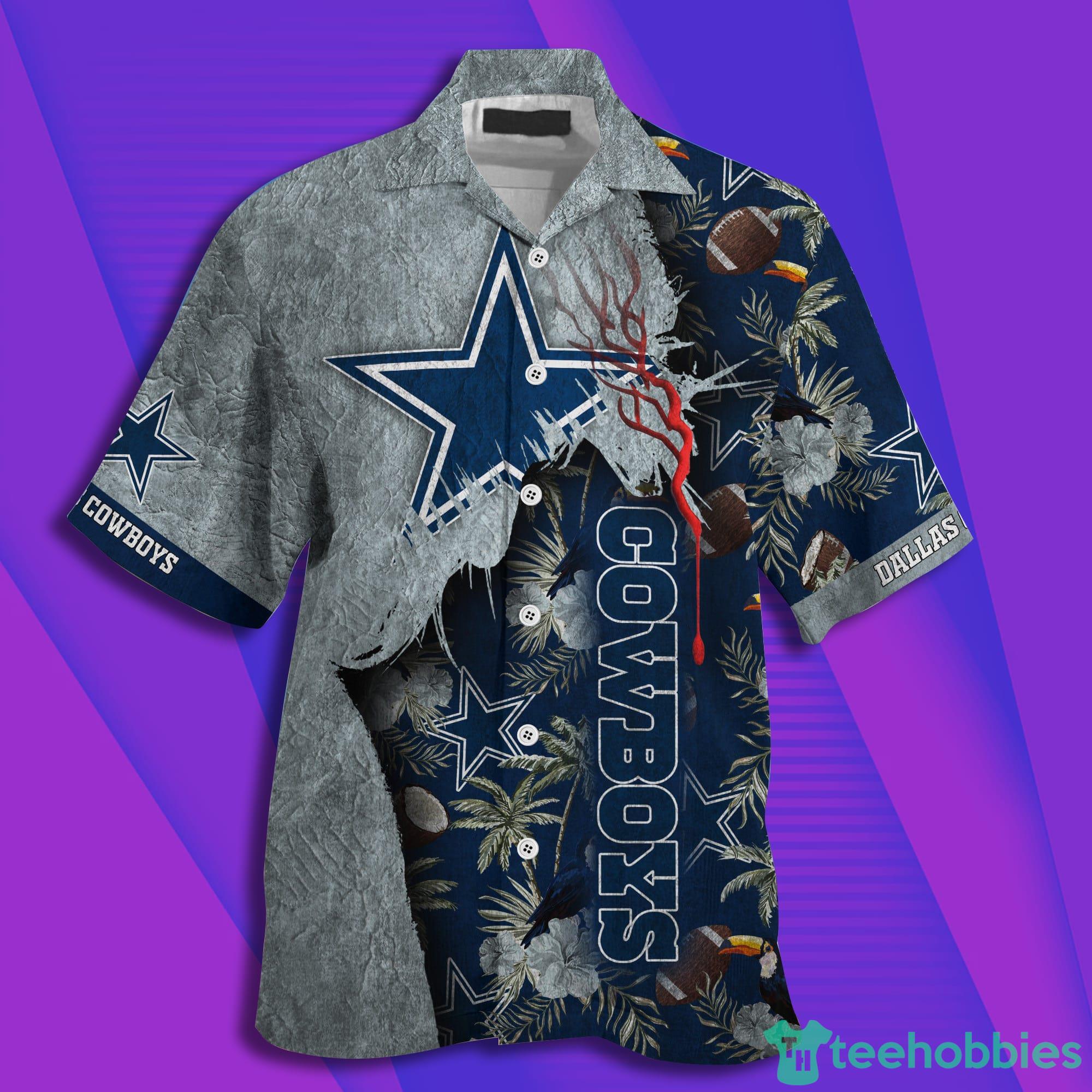 Dallas Cowboys NFL Personalized Dirty Grunge Style Short Sleeves Hawaiian  Shirt