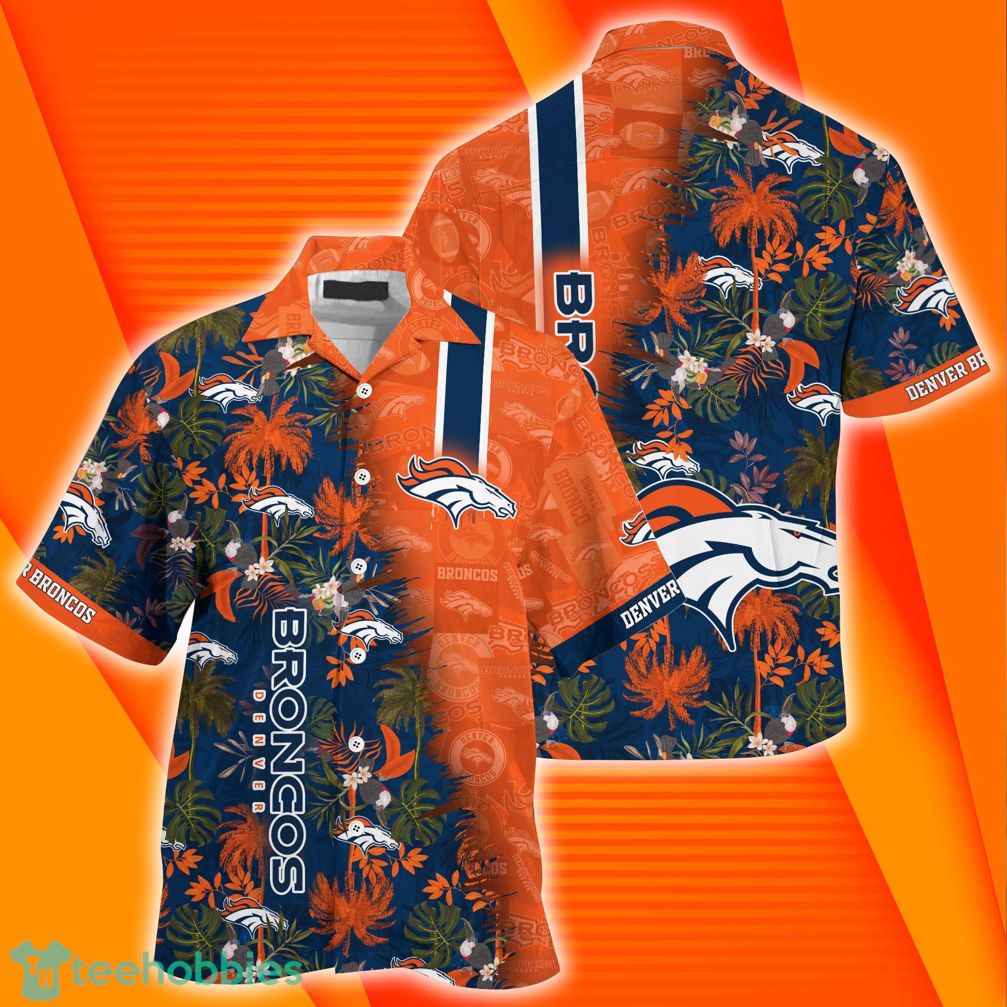 Denver Broncos NFL Combo Summer Hawaiian Shirt And Pants Product Photo 1