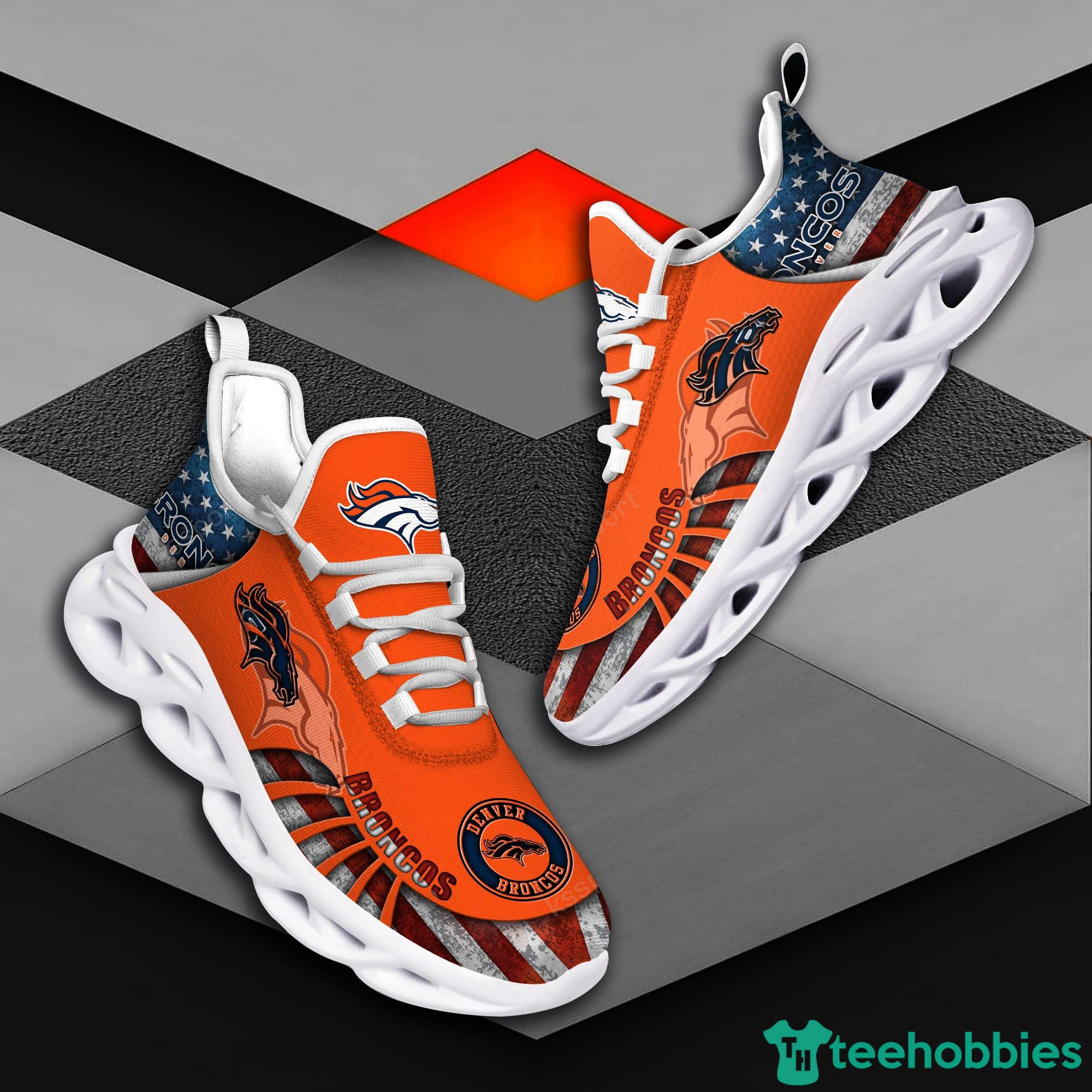 Denver Broncos NFL Max Soul Shoes New Men And Women For Fans - Freedomdesign