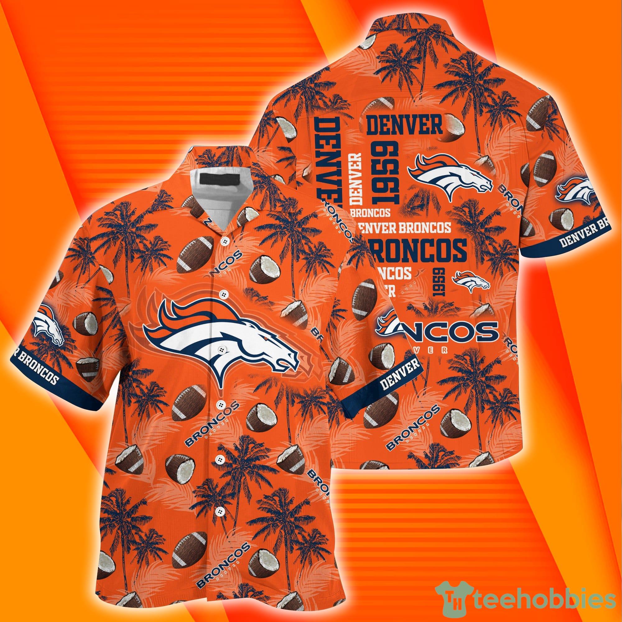 Denver Broncos NFL Palm Trees Summer Hawaiian Shirt, Denver Broncos  Hawaiian Shirt - The Clothes You'll Ever Need