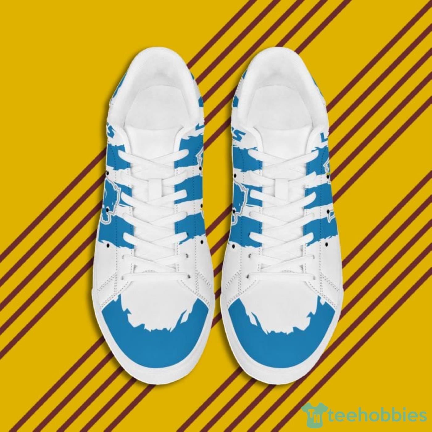 Detroit Lions NFL Black And White Skate Shoes Product Photo 4 Detroit Lions NFL Black And White Skate Shoes Product Photo 4