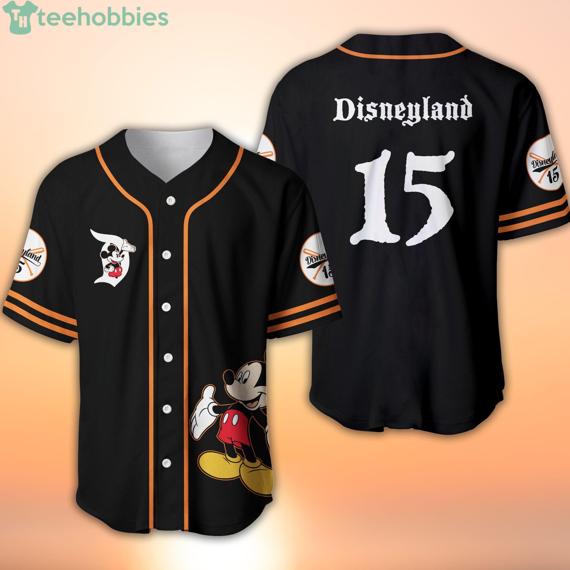 Personalized Disneyland Walt Disney World Baseball Jersey Shirt Size S-5XL