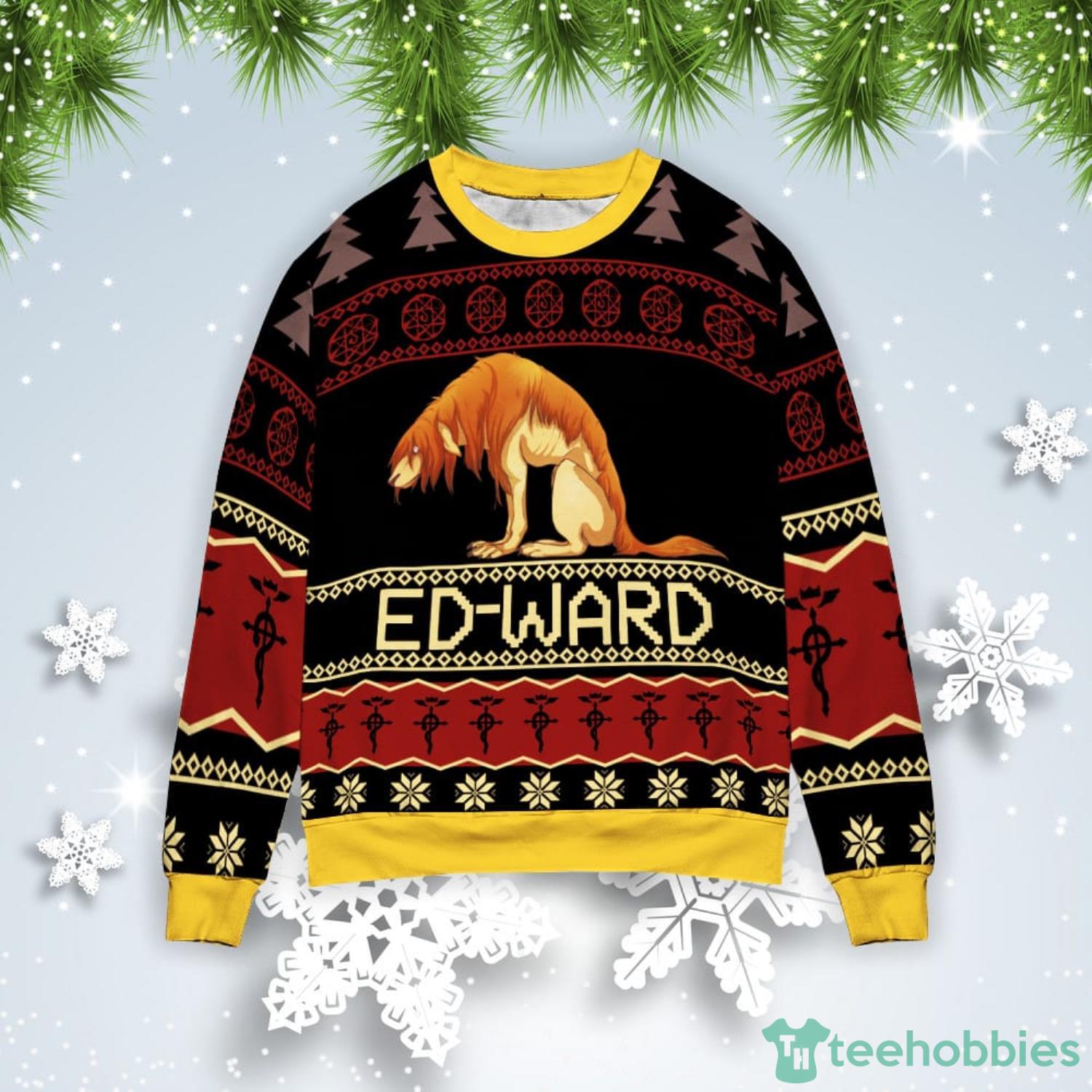 Ed Ward Christmas Gift Ugly Christmas Sweater Product Photo 1